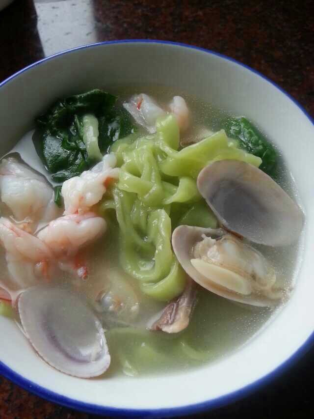 蔬菜面条的做法