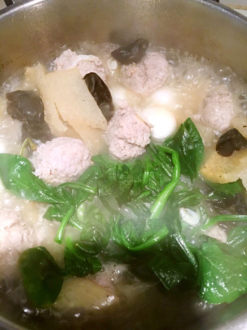 丸子杂拌