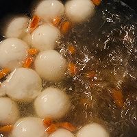 #ColorfulCucina#桃胶雪燕圆子羹的做法图解3