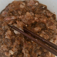 水饺  豆腐葱肉馅的做法图解2