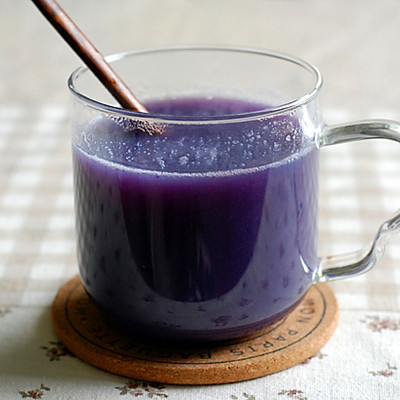 紫薯银耳羹-冬季暖身
