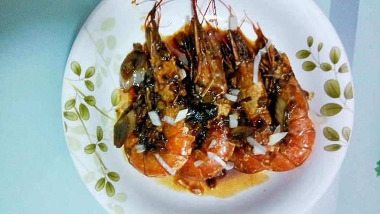 【翼乐源】油焖阿根廷红虾的做法