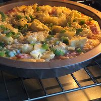 #奈特兰草饲营养美味#好吃的培根菠萝披萨的做法图解13