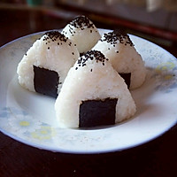 日式三角肉松饭团的做法图解3