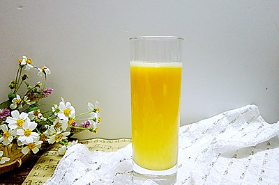菠萝苹果香橙汁