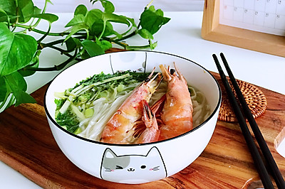 鱼贝鲜汤面