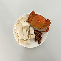 #i上冬日 吃在e起#蟹黄豆腐汤的做法图解1