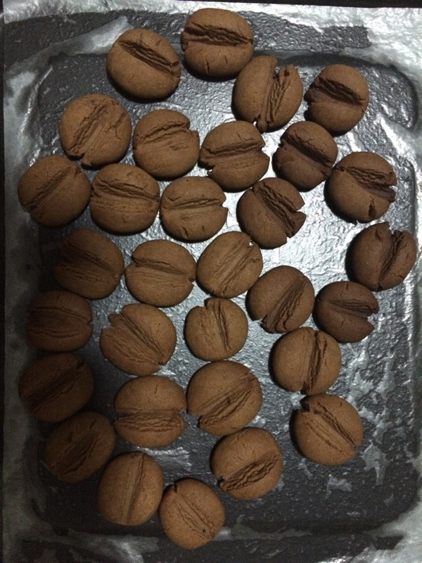 超简单咖啡豆饼干