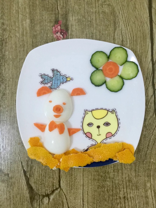 萌萌的儿童早餐的做法图解6