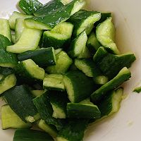 #轻食季怎么吃#黄瓜拌海蜇头的做法图解1
