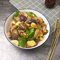 茭白茄子炒肉片——不是地三鲜，胜似地三鲜！的做法图解13