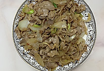 双葱爆肉的做法