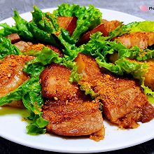 #刘畊宏女孩减脂饮食#香煎五花肉