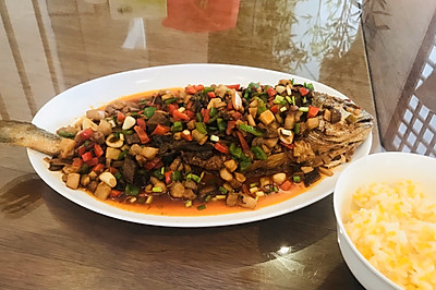 干烧黄花鱼