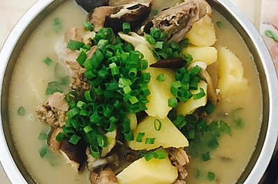 土豆炖鸭