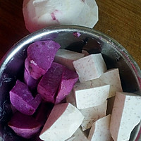 紫山药芋头滋补甜品的做法图解3