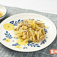酸菜莴笋小炒肉的做法图解5