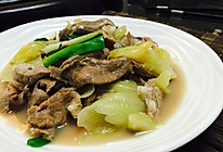 小炒咸菜的做法