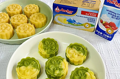 桂花酒酿绿豆糕