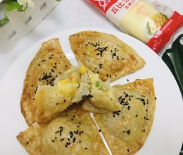 #丘比小能手料理课堂#土豆泥沙拉三角酥的做法