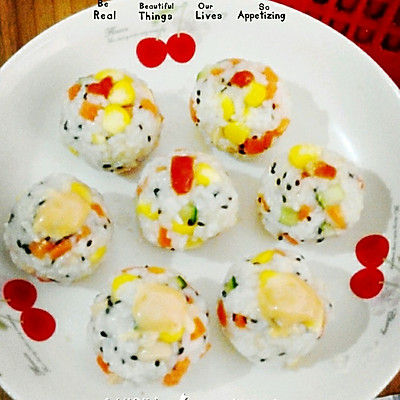 美味-【五彩饭团】