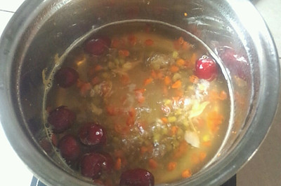 红枣绿豆汤