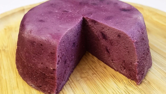 紫薯酸奶糕