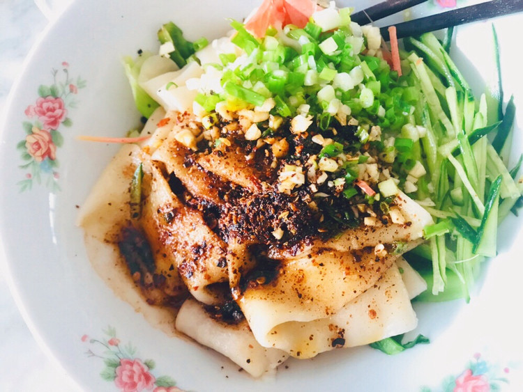 油泼面的做法