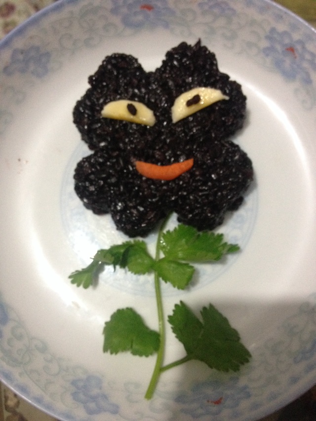 Sweet black rice