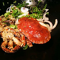 蕾蕾の咖喱面包蟹(活)的做法图解5