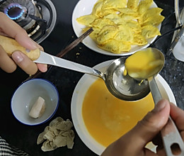 黄金蛋饺的做法