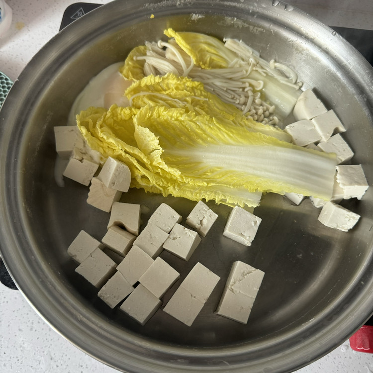 豆腐娃娃菜的做法