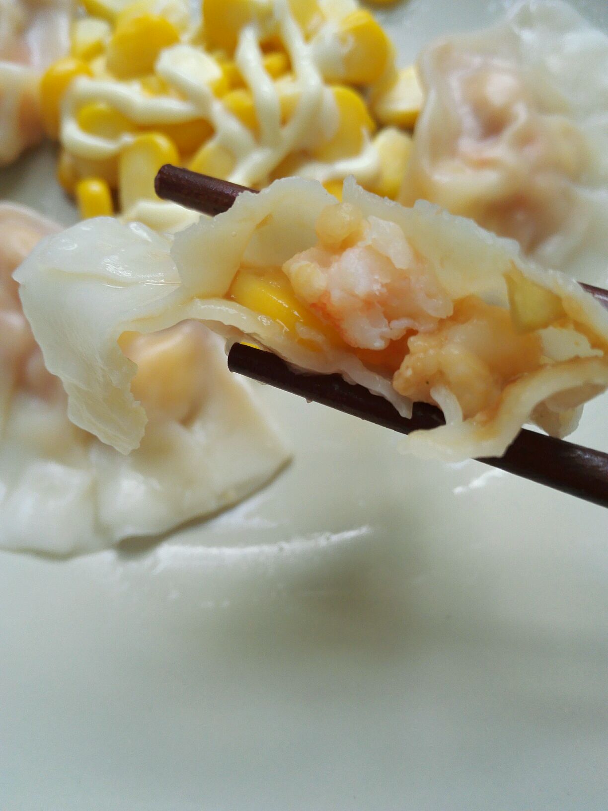 吃饺子，这个肉馅的饺子最香了，香嫩可口，就是有点贵_饺子馅