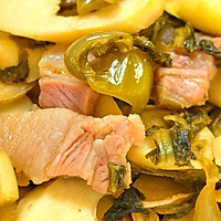 酸菜炒笋的做法图解5