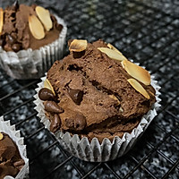 #豆果10周年生日快乐#巧克力坚果马芬的做法图解12