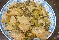 家常菜潮汕肉卷炒酸菜的做法