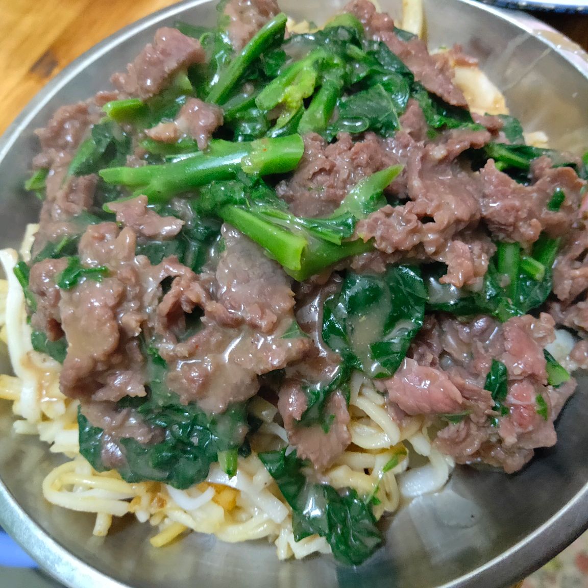 Stir fried beef