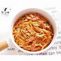 番茄培根意面的做法图解15