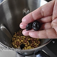 黑枣花生豆浆#美的早安豆浆机#的做法图解3