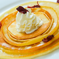 快手早餐：香蕉螺旋松饼pancake（减油低糖健康版）的做法图解6