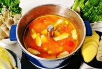 快手番茄火锅汤底的做法