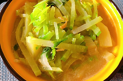 萝卜条土豆汤