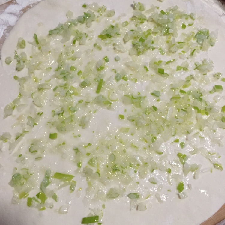葱油饼的做法图解4