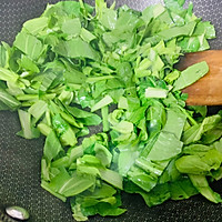 香菇小白菜的做法图解3