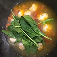 菠菜虾滑汤的做法图解8