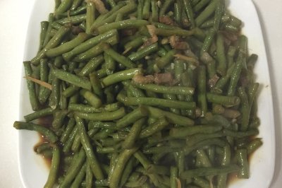 豇豆炒肉丝
