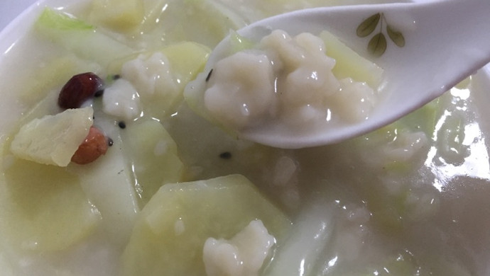 白菜土豆疙瘩汤