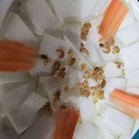 虾米蒸冬瓜的做法图解3