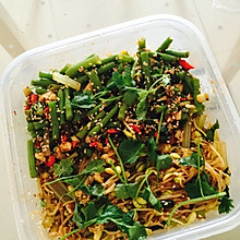 涼拌豆芽芹菜豆角