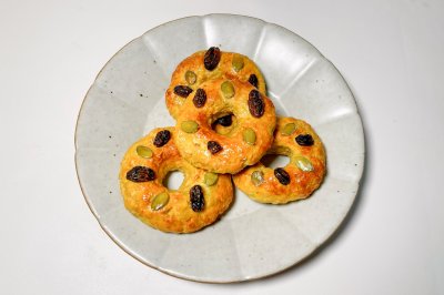 红薯燕麦甜甜圈